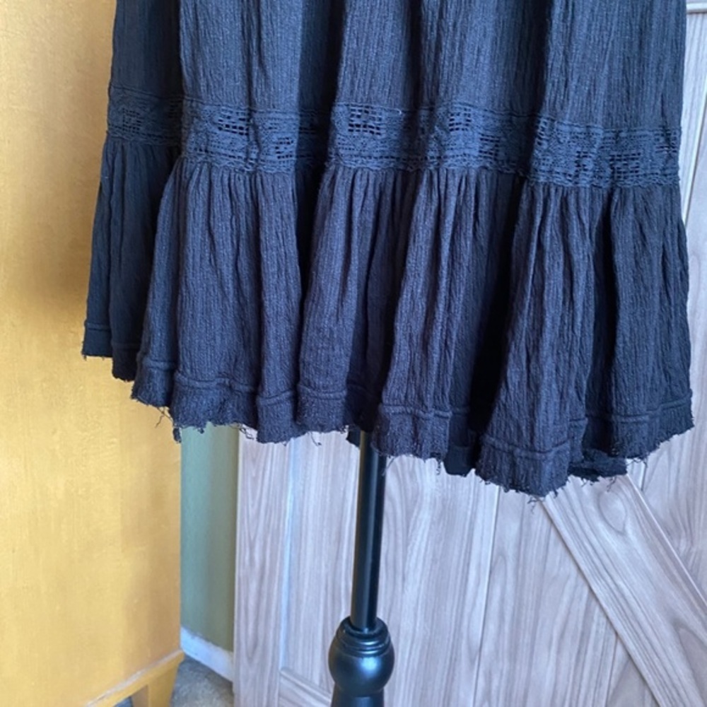Free People black mini sundress - Picture 4 of 6